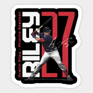 Austin Riley Atlanta Stretch Sticker